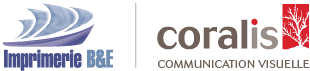 Logo B&E et Coralis